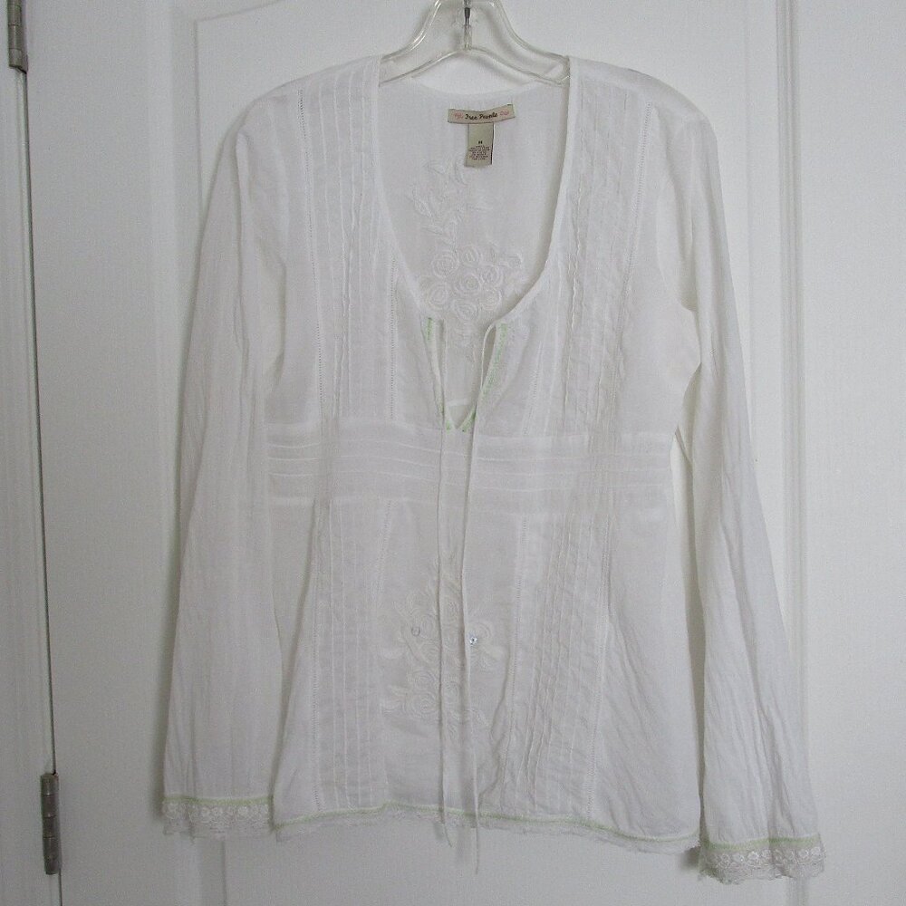Free People White Blouse